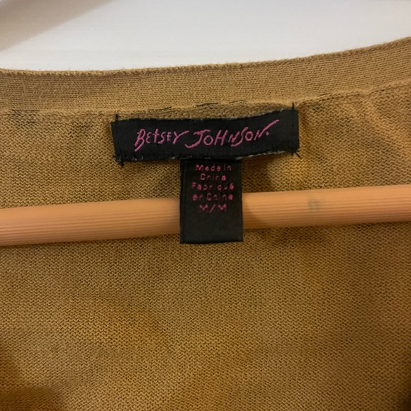 Betsey Johnson Leopard Cardigan - Picture 2 of 7